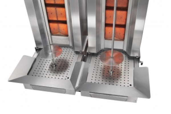 POTIS Z F GD4 Zwillingsgrill Dönergrill Gyrosgrill Döner Ocagi